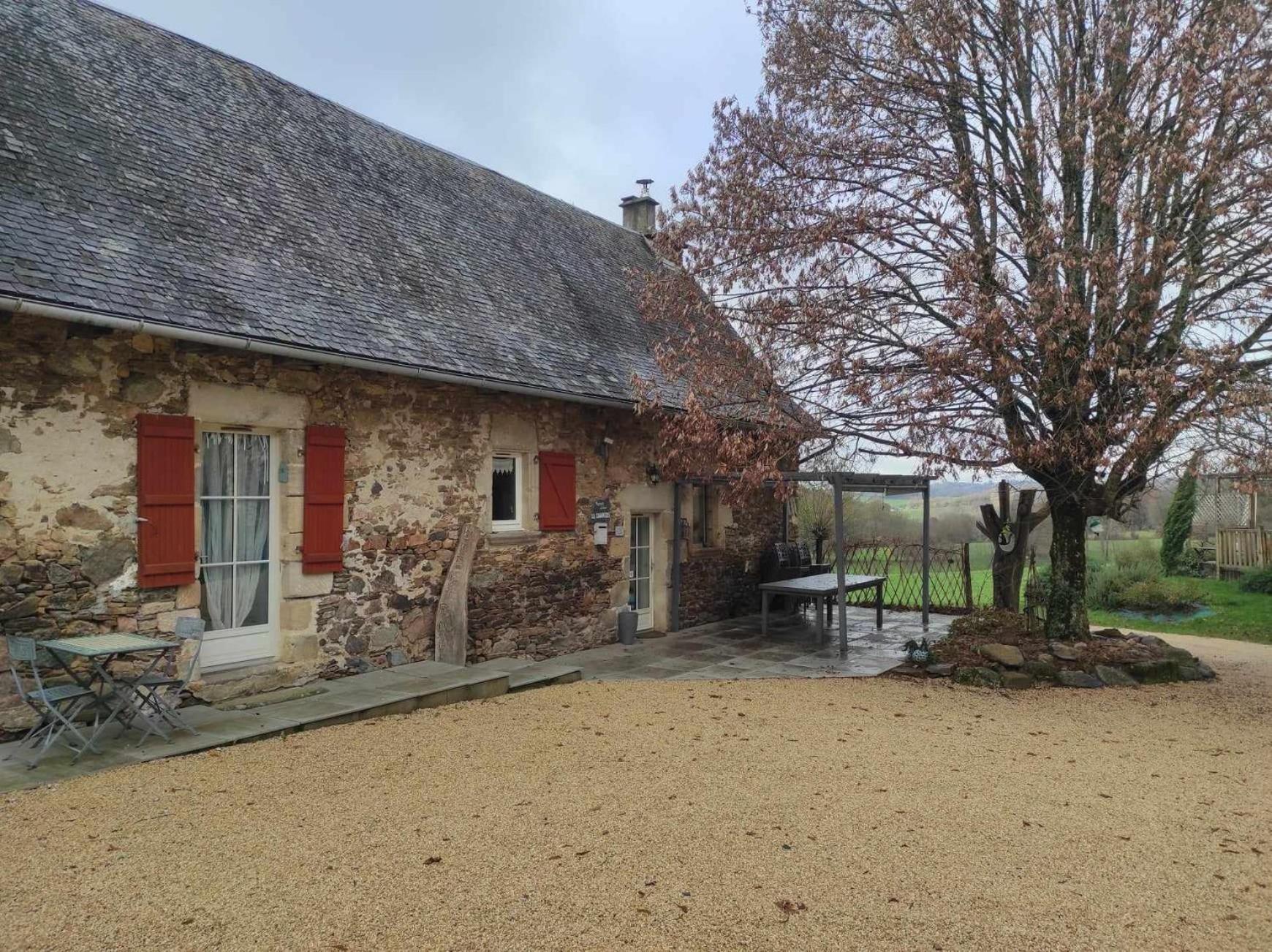 Bed and Breakfast Domaine De La Clauzade Saint-Germain-les-Vergnes Exteriér fotografie